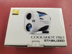 Nikon Coolshot Pro Laser Distance Meter 6x, 1090m/1200yd Range, Stabilized