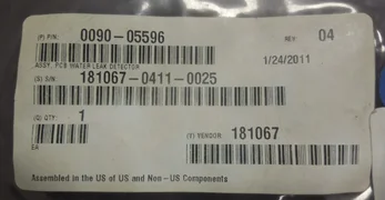 Applied Materials 0090-05596 Assy. PCB Water Leak Detector