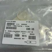 Lam Research O-RING,CHEMRAZ,SSE38,1.237 ID 734-007524-124