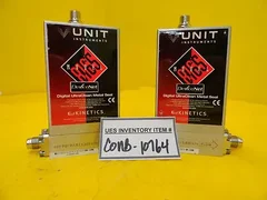 Unit UFC-8165 Digital UltraClean Metal Seal 10 L Ar AMAT 3030-03621 Lot of 2