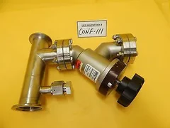 Nor-Cal 3870-02286 Angle Valve Assembly 0040-36023 AMAT Applied Materials Used