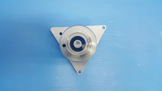 Applied Materials 0040-82245 Rev 2 Center Gas Feed Block, Extended, top cle