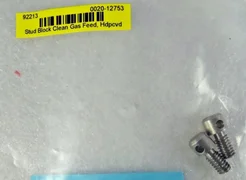 Applied Materials, AMAT, STUD BLOCK CLEAN GAS FEED, Set of 2, p/n 0020-12753