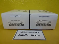 Swagelok 6LV-BN8BW6-P-C Bellows Valve AMAT 3870-01998 Lot of 2 New