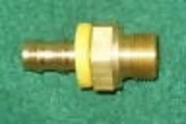 Applied Materials AMAT Parker 3/8" Brass Push-Lok, 3D982-6-6B-SA, 3300-11123