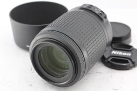 Excellent Nikon AF-S NIKKOR 55-200mm f/-5.6 G ED VR with cap and hood #A4870