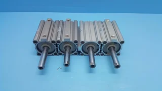 4x AMAT/SMC 3020-01124 / NCDQ2WB63C CYL AIR 63MM BORE 80MM STROKE W/AUTO S