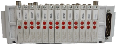 AMAT Applied Materials 0190-75638 13-Port Pneumatic Manifold Working