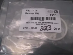 2 AMAT 3700-02389 O-RING CHEMRAZ SC513, 107378