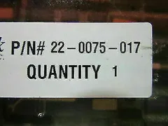 Applied Materials AMAT 0660-01815 OnTrak 22-0075-017 PCB CPU GESPAC