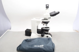 Nikon Eclipse LV100N POL Microscope & 50x/0.60 20x/0.40 10x/0.30 5x/0.15