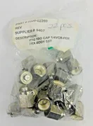 Lot of 22 Parker 1/4VCR FEM Body Tubing Cap Fitting P316R DSJ AMAT 3300-02269 SS