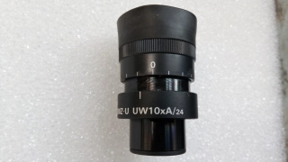 Nikon SMZ-10A Stereo Microscope Eyepiece UW10xA/24 wide angle