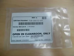 LAM RESEARCH 718-106722-001, 202-095955-001, PACK OF WASHERS, SST