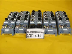Turck Bus Stop Hub w/ Voltage Monitor JBBS 57-E811 lot of 5 working