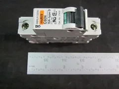 AMAT 0680-00085 SQUARE D MERLIN GERIN MULTI9 C60N CB SPCL 1P 15A 240VAC D-CURVE