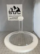 Applied Materials Quartz Lower Dome PN: 0200-35042 REV: 004