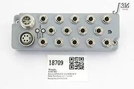 18709 APPLIED MATERIALS NANO-CHANGE MPIS DEVICENET PASSIVE DROP BOX 0190-16372