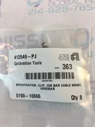 AMAT 0190-10666 412649-PJ SPEC CLIP ION BAR CABLE MGMT AEROBAR