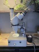 Nikon SMZ-10 Stereo Zoom Microscope â€“ Powers On