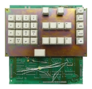 Nikon Precision 2S070-031-4 Microscope Keypad 5x-100x PCB 2S700-386 Working