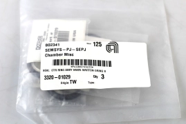 LOT OF 3 AMAT 3320-01029 SEAL CTR RING ASSY NW25W/VITON ORING 8