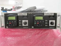 AMAT 9090-01194 chassis w/ 2 Leybold Mag drive 2000  turbo pump controllers