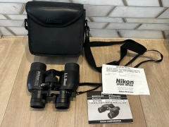 Rare Nikon Sporting II Zoom 7-15x35 Binoculars L.L.Bean With Case & Paperwork