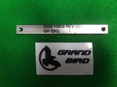 AMAT 0020-10829 NUT PLATE, BELT GUARD, 300 MM REFLEXION, USED