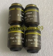 1PCS Nikon E Plan 10x/0.25 Changgong objective lens 12.5mm in good condition