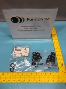 Lot of 24 AMAT 3700-02025 Parker VA075 2-208-S ORING ID .609 CDS .139, 194353