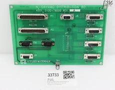 33733 APPLIED MATERIALS PCB, N2 - DRYVAC DISTRIBUTION BOARD 0100-76000