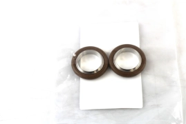 Lot of 2 Applied Materials AMAT O Ring Seal CTR Ring Assy KF-25, 3700-01543