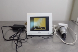 Nikon DS-L2 Digital Sight Controller w/ DS-2Mv Microscope Camera & Power Supply