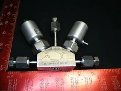 Applied Materials (AMAT) 3870-01986   VALVE BLOCK MONO PNEU DIAPH 1/4VCR-FFF N