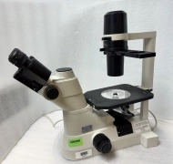 Nikon TS100 Inverted Microscope Phase Contrast 3 Objective, Eclipse TS100LED-F
