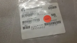 3700-02153, AMAT, ORING ID .546 CSD .139 CHEMRAZ SC513 80 DURO WHT
