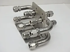 Applied Materials (AMAT) 0050-27999 Supply & Return Manifold 1/2" Tube Swagelok