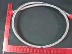 AMAT 3400-01081 Hose Flexible 5/8 I.D TEFLON & CARBON SST Braided Inlet, 5 f