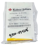 Kalrez Sahara K#112 AS568A O-Ring Comp. 8575UP 1/2x11/16x3/32 in AMAT 3700-03428