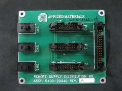 AMAT 0100-20040 PCB ASSY, REMOTE SUPPLY DISTRIBUTION