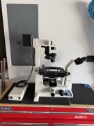 NIKON TE200-S INVERTED MICROSCOPE W/ FLUORESCENCE No objective