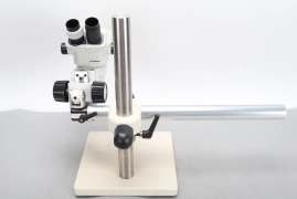 Olympus SZ4045ESD Microscope Head With Nikon Microscope Mount and Stand - Fair