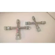 SET OF 2 Cryo Helium Cross fitting