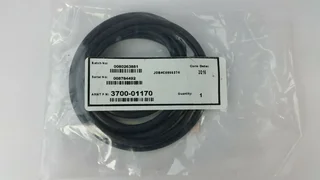 APPLIED MATERIALS 3700-01170 O-RING ID 18.955 CSD .210 VITON 75 DURO BLACK
