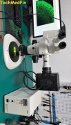 Nikon SMZ800 Stereo Fluorescence Microscope, 10x/22, 10-63x, WD 100mm