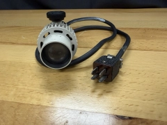 Nikon Microscope Illuminator Lamp Assembly 6V 10W w/ Cord & 4-Prong Plug