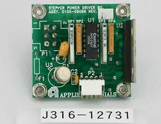 12731 APPLIED MATERIALS PCB ASSY STEPPER PWR DR 0100-09086