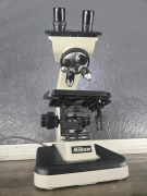 Nikon Binocular Compound Microscope Upright 10X-100X Biological Lab Model 132500