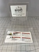 Applied Materials Warning Moving Part Present Tag PN: 0060-76187